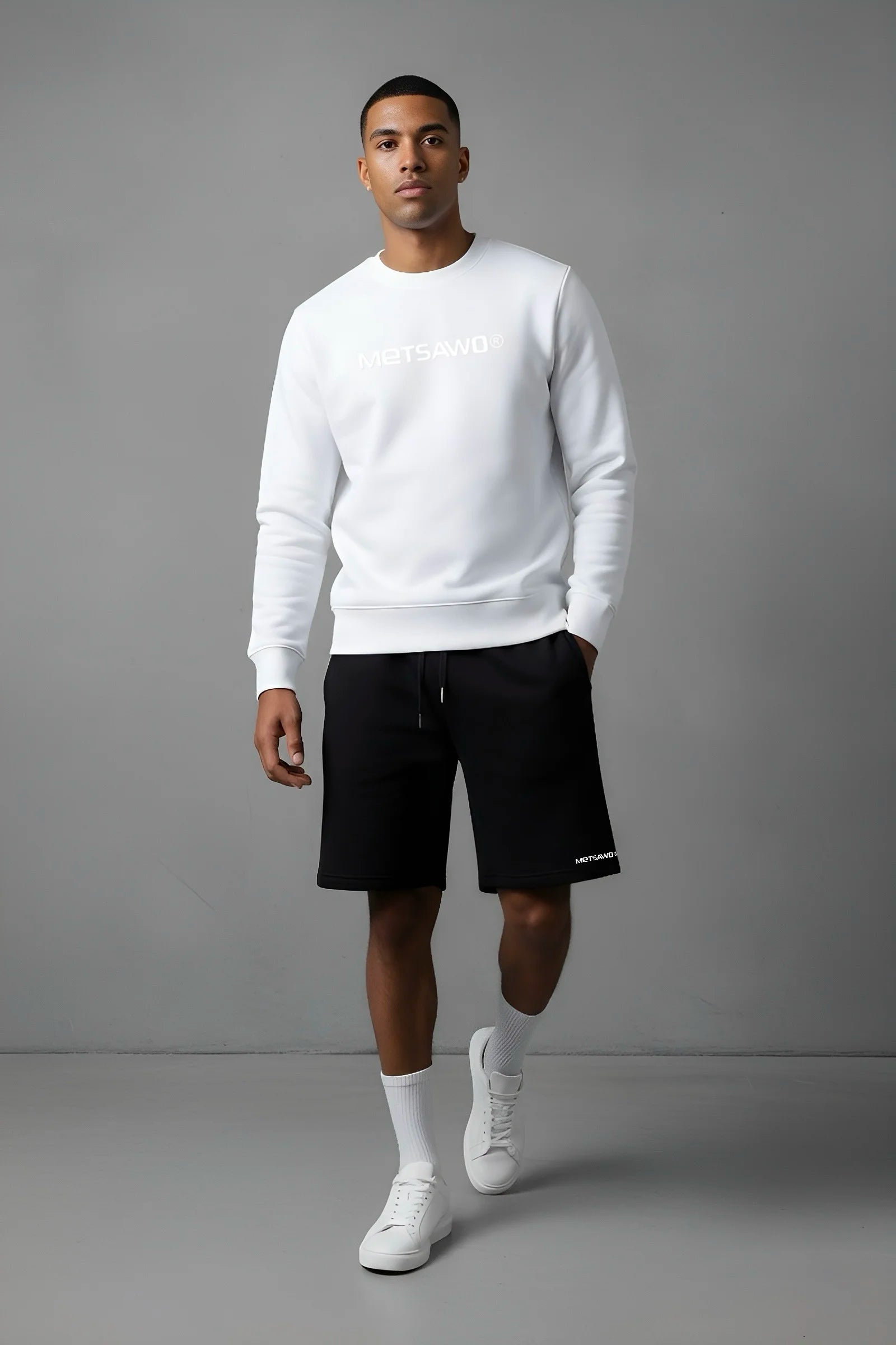 Short jogging Wo Black