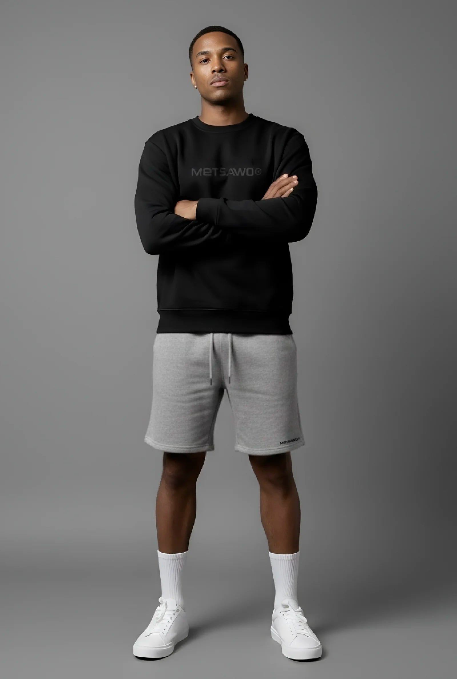 Sweatshirt Black Ghost