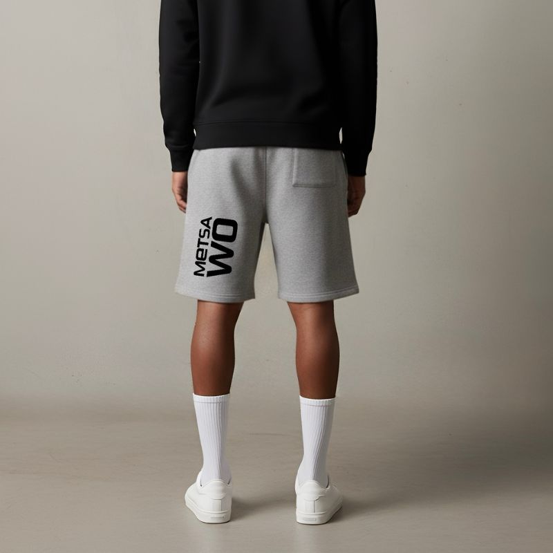 Short jogging Wo Grey