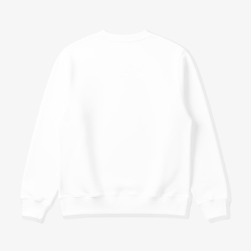 Sweatshirt White Ghost