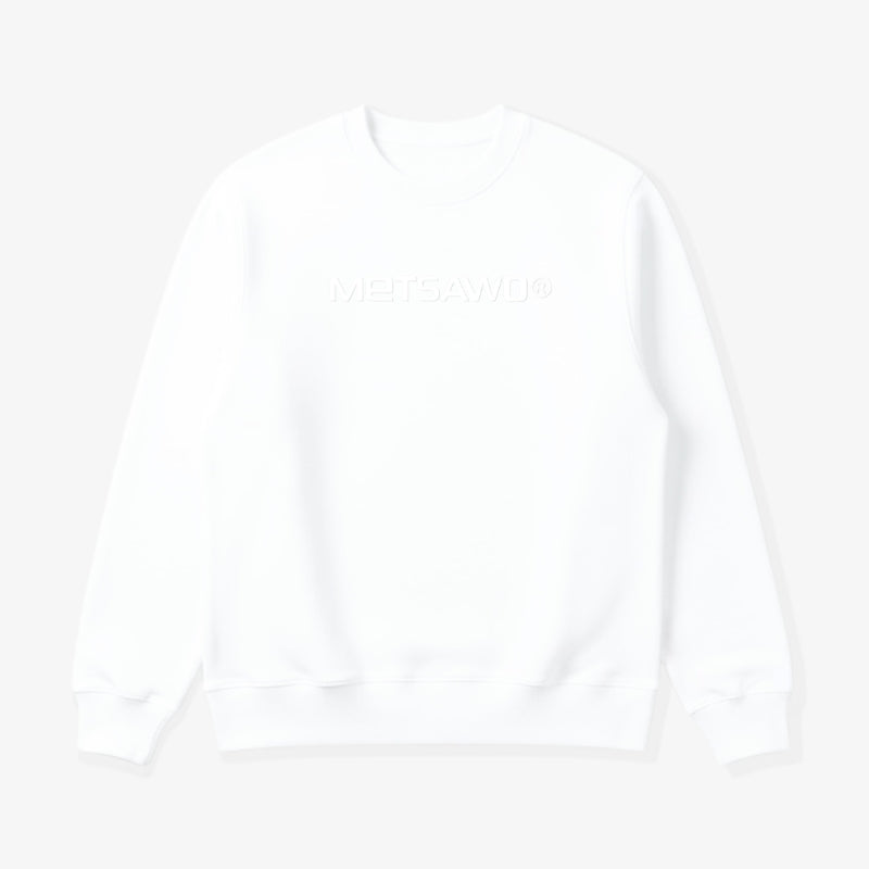 Sweatshirt White Ghost