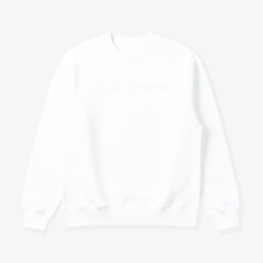 Sweatshirt White Ghost